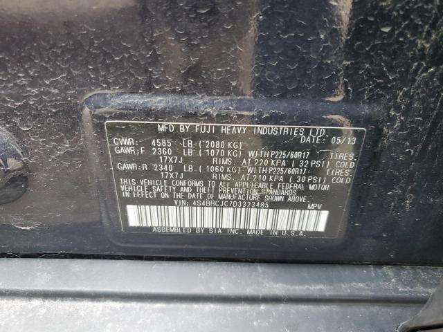 Photo 12 VIN: 4S4BRCJC7D3323485 - SUBARU OUTBACK 