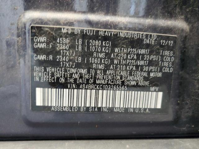 Photo 12 VIN: 4S4BRCKC1D3265565 - SUBARU OUTBACK 2. 