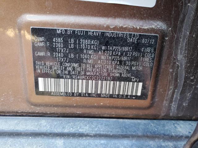 Photo 11 VIN: 4S4BRCKC2C3272197 - SUBARU OUTBACK 2. 