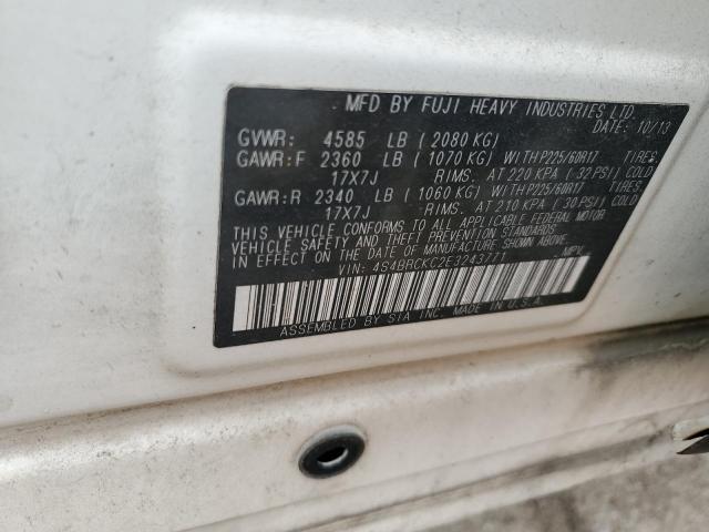 Photo 12 VIN: 4S4BRCKC2E3243771 - SUBARU OUTBACK 2. 