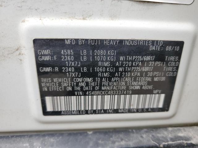 Photo 13 VIN: 4S4BRCKC4B3337419 - SUBARU OUTBACK 