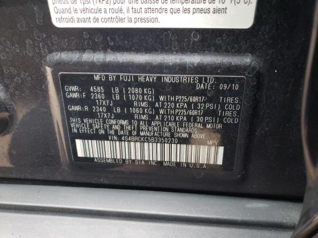 Photo 11 VIN: 4S4BRCKC5B3350230 - SUBARU OUTBACK 2. 