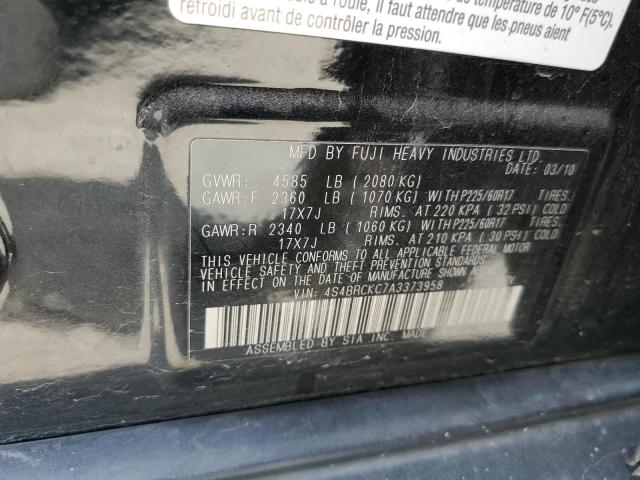 Photo 9 VIN: 4S4BRCKC7A3373958 - SUBARU OUTBACK 2. 