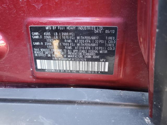 Photo 11 VIN: 4S4BRCMC6E3201679 - SUBARU OUTBACK 2. 