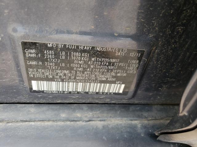 Photo 9 VIN: 4S4BRCNCXE3270132 - SUBARU OUTBACK 2. 