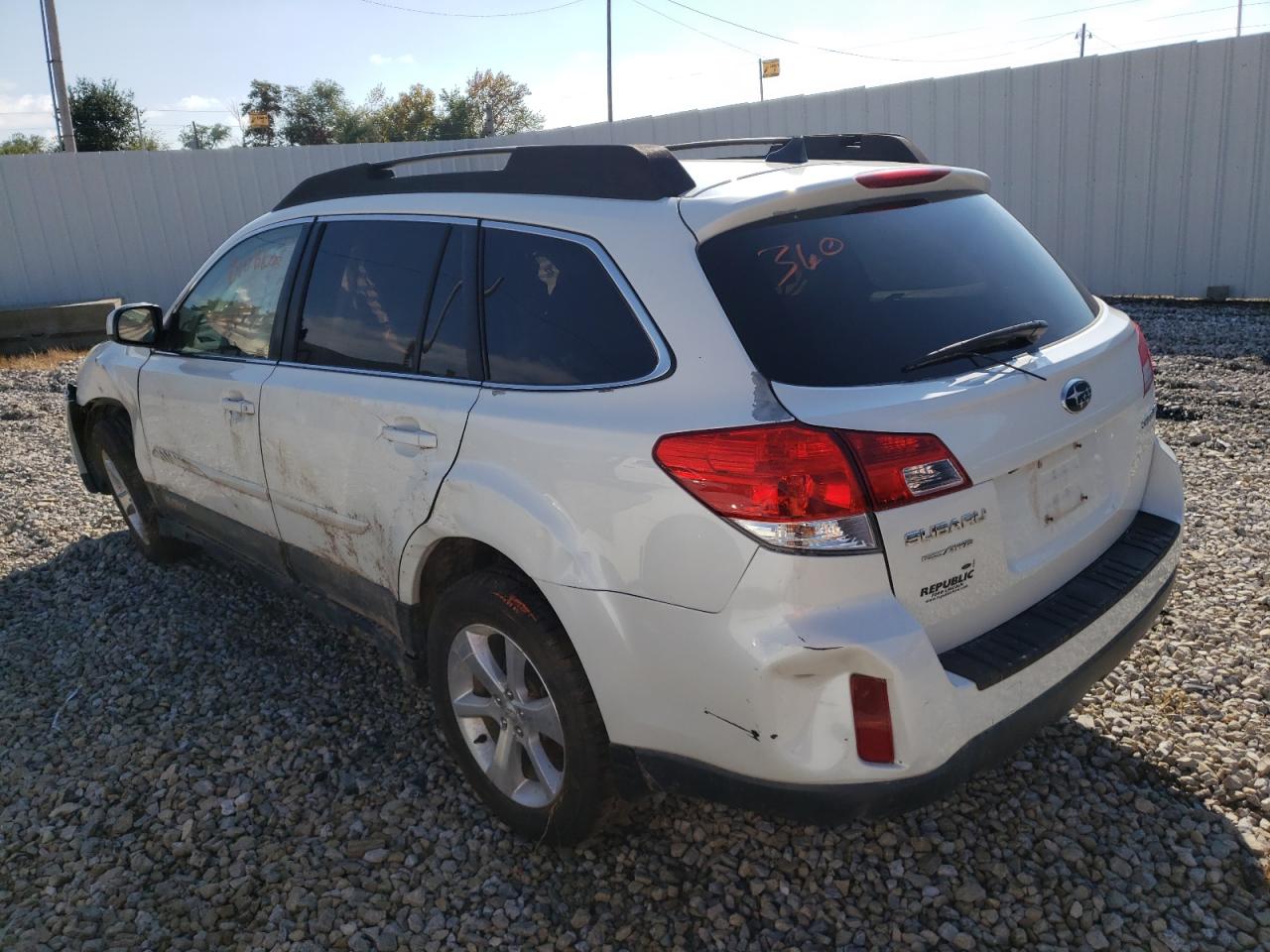 Photo 1 VIN: 4S4BRCPC3D3238764 - SUBARU OUTBACK 