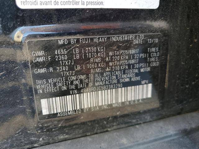 Photo 12 VIN: 4S4BRDJC5B2383290 - SUBARU OUTBACK 