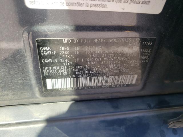 Photo 9 VIN: 4S4BRDKC8A2342861 - SUBARU OUTBACK 3. 