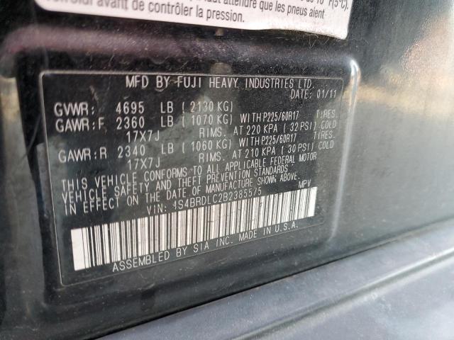 Photo 11 VIN: 4S4BRDLC2B2385575 - SUBARU OUTBACK 3. 