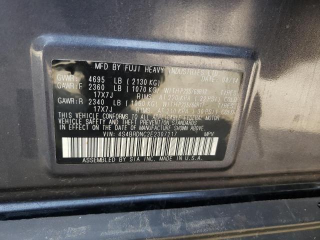 Photo 11 VIN: 4S4BRDNC2E2307217 - SUBARU OUTBACK 