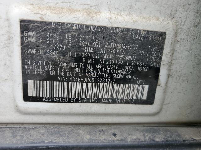 Photo 13 VIN: 4S4BRDPC9E2281227 - SUBARU OUTBACK 3. 