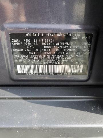 Photo 12 VIN: 4S4BRDPCXE2204656 - SUBARU OUTBACK 3. 