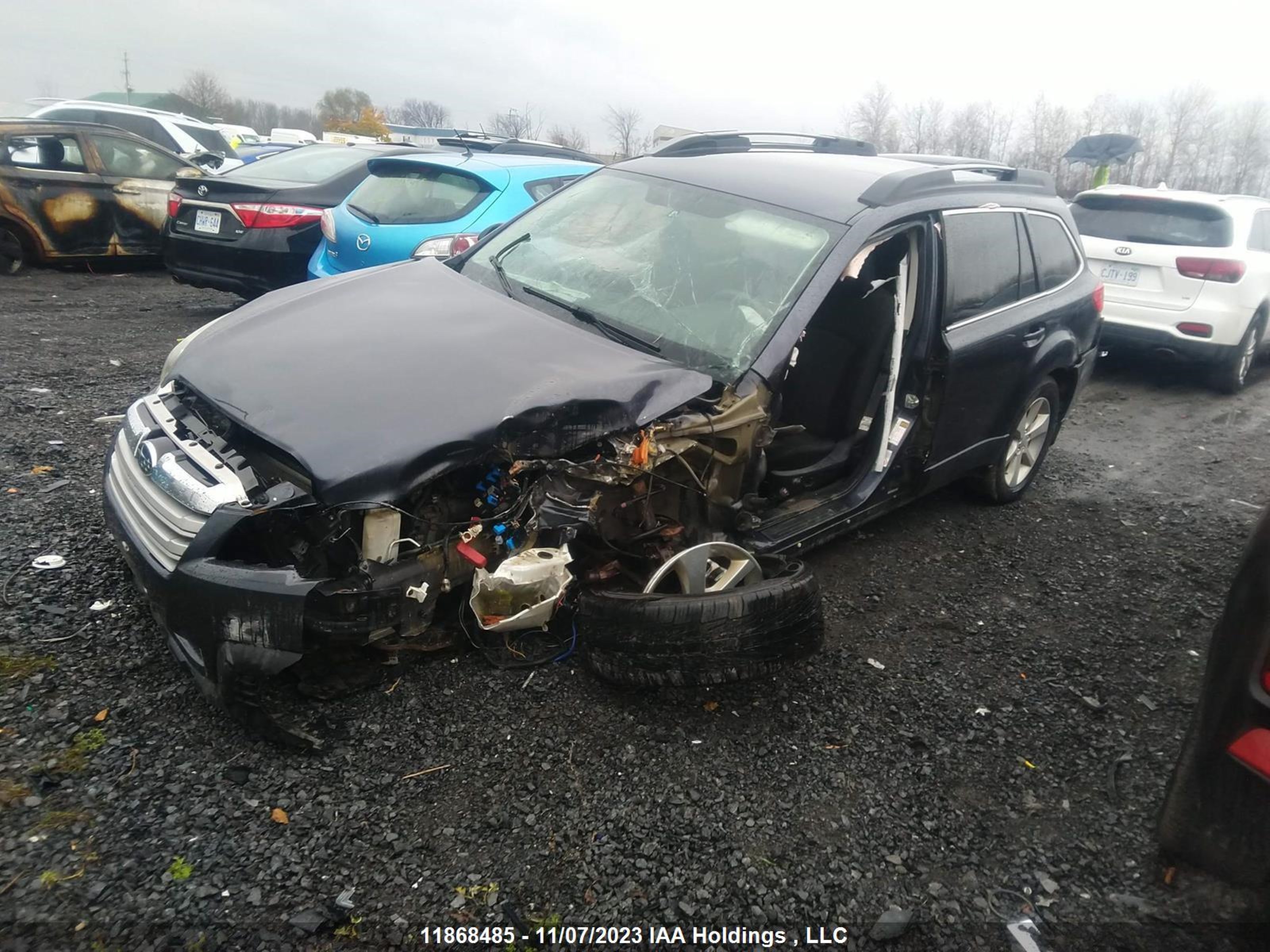 Photo 1 VIN: 4S4BRGBC4D3309839 - SUBARU OUTBACK 