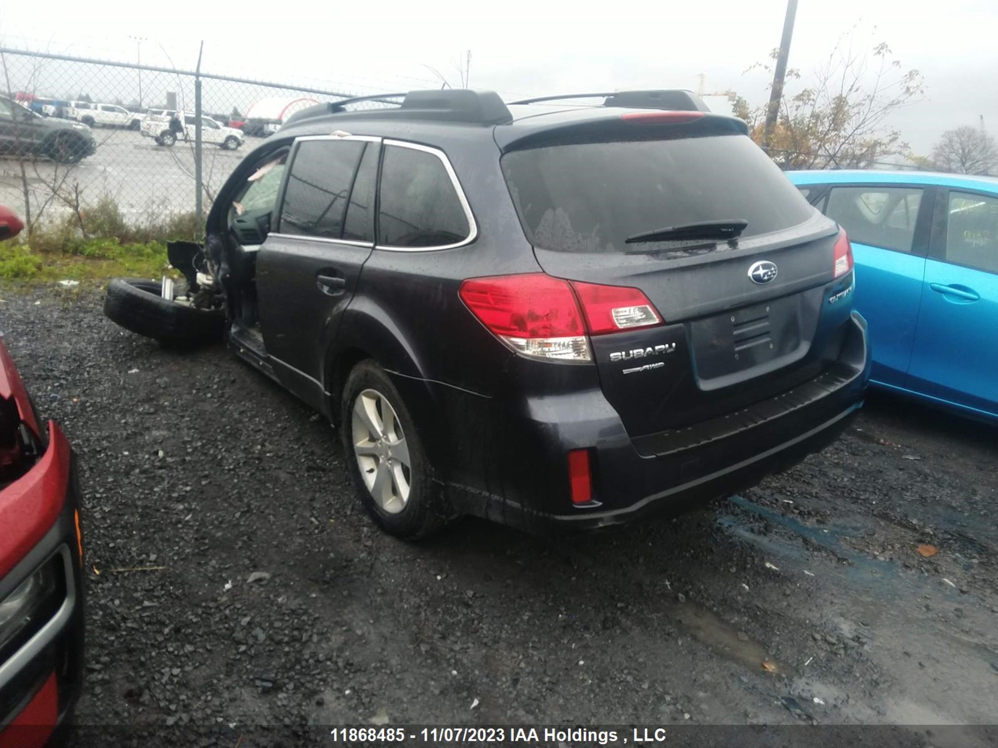 Photo 2 VIN: 4S4BRGBC4D3309839 - SUBARU OUTBACK 