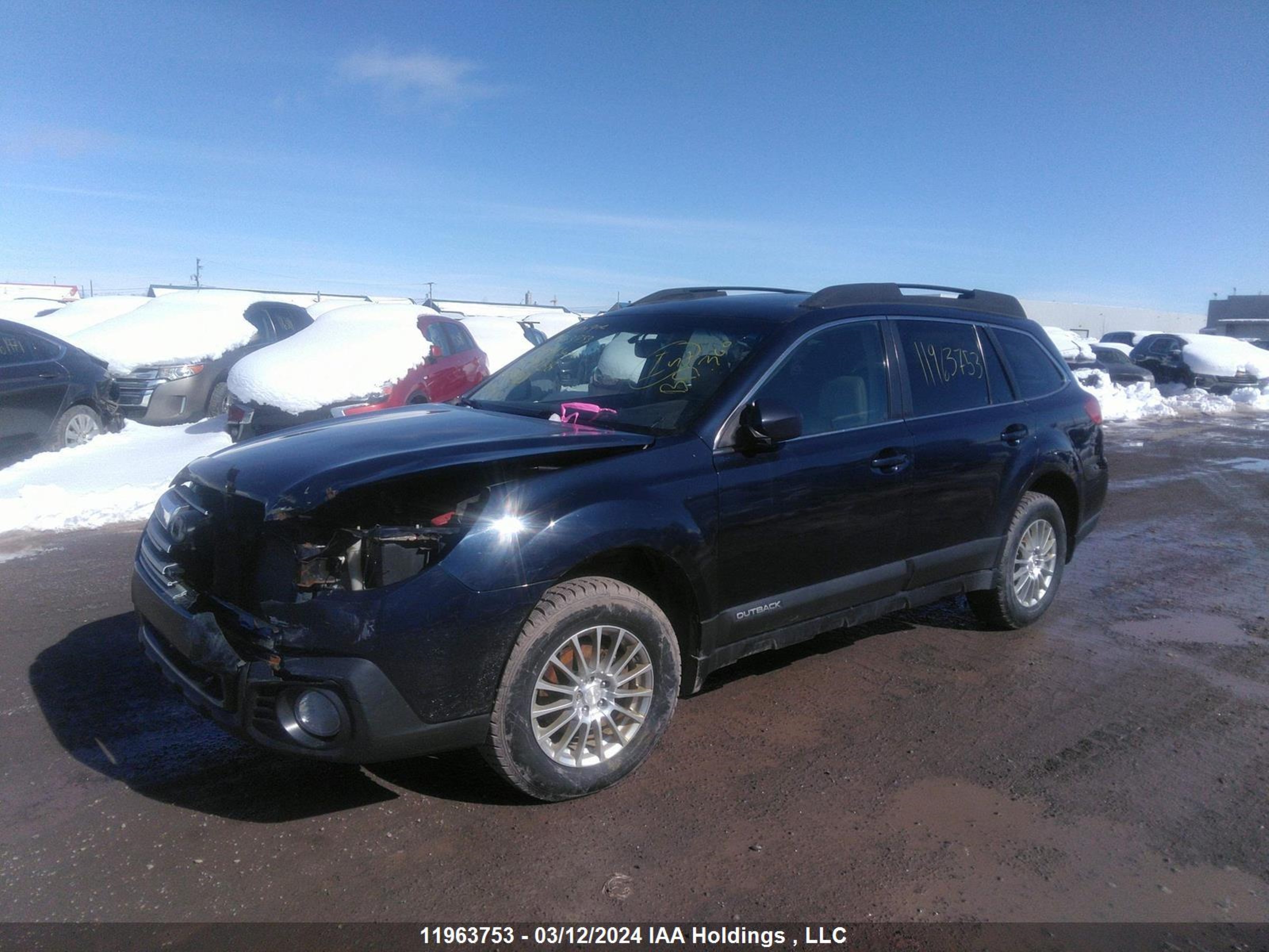 Photo 1 VIN: 4S4BRGLC0D3290558 - SUBARU OUTBACK 