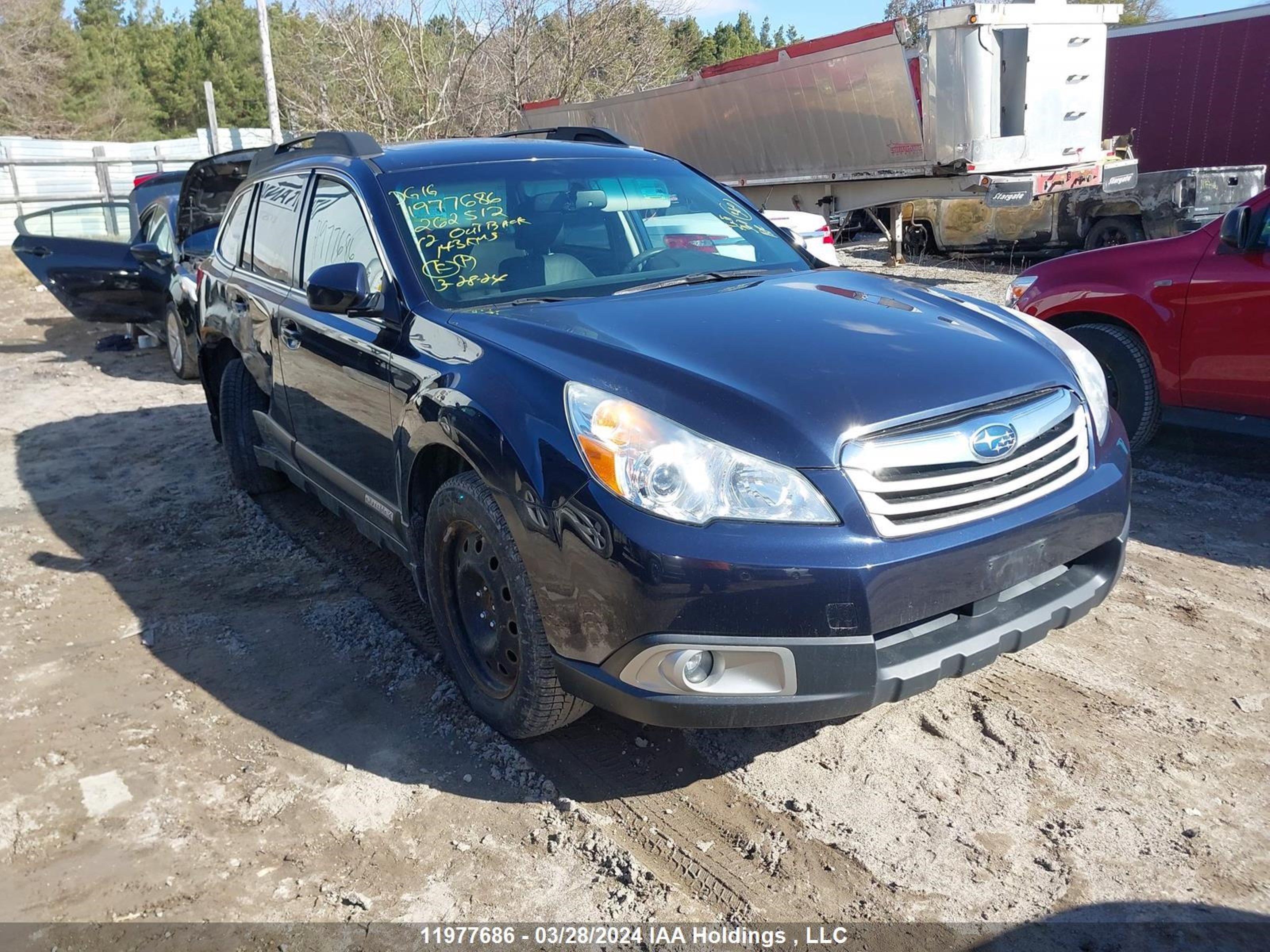 Photo 0 VIN: 4S4BRGMC5C3262512 - SUBARU OUTBACK 