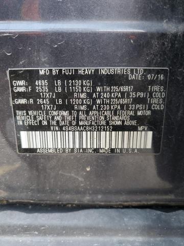 Photo 13 VIN: 4S4BSAAC8H3212152 - SUBARU OUTBACK 2. 