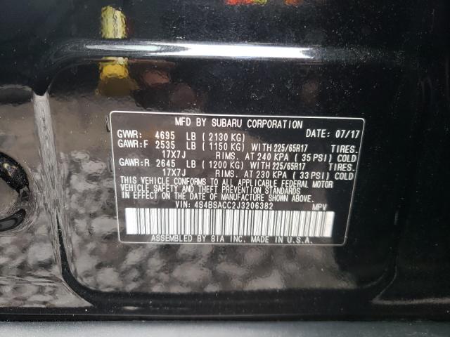 Photo 9 VIN: 4S4BSACC2J3206382 - SUBARU OUTBACK 2. 