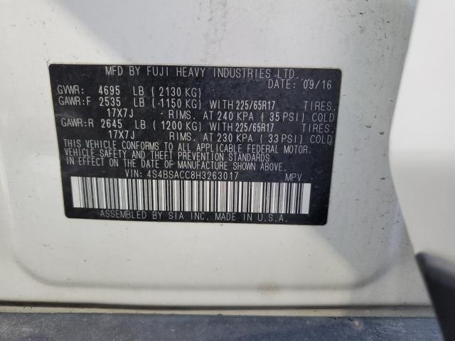 Photo 13 VIN: 4S4BSACC8H3263017 - SUBARU OUTBACK 2. 