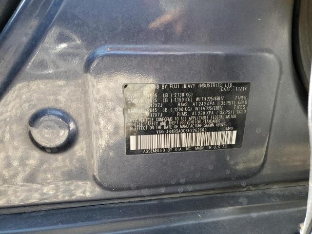 Photo 11 VIN: 4S4BSADC6F3263609 - SUBARU OUTBACK 