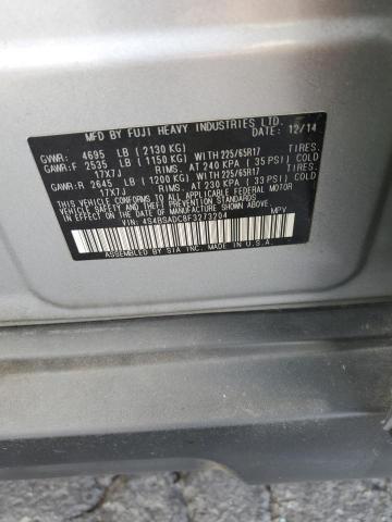 Photo 12 VIN: 4S4BSADC8F3273204 - SUBARU OUTBACK 2. 