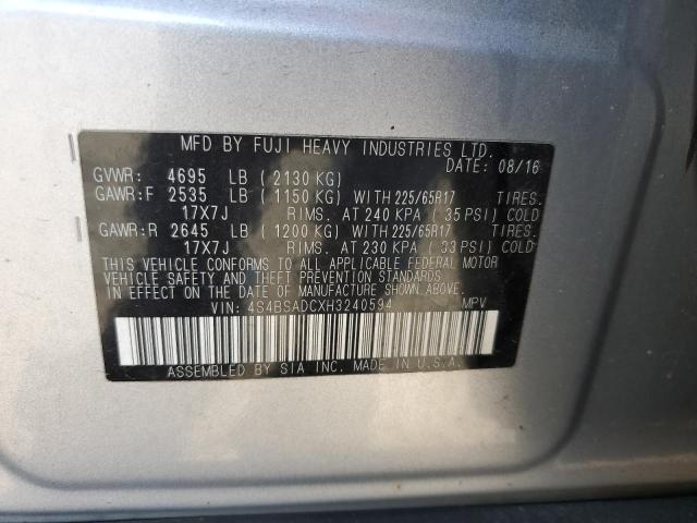 Photo 12 VIN: 4S4BSADCXH3240594 - SUBARU OUTBACK 2. 