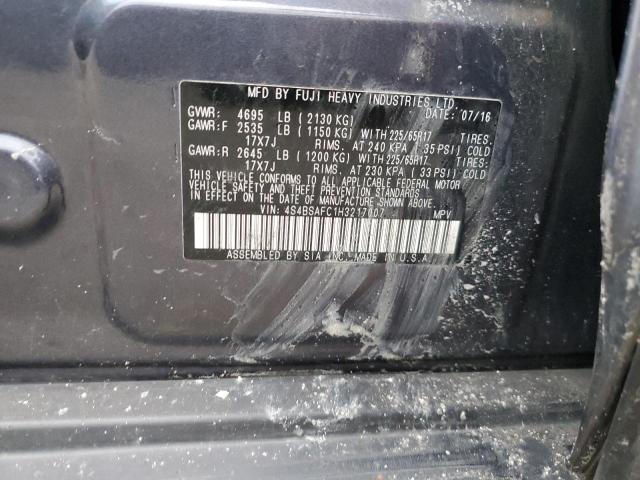 Photo 11 VIN: 4S4BSAFC1H3217007 - SUBARU OUTBACK 