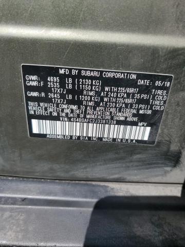 Photo 12 VIN: 4S4BSAFC2J3381338 - SUBARU OUTBACK 2. 