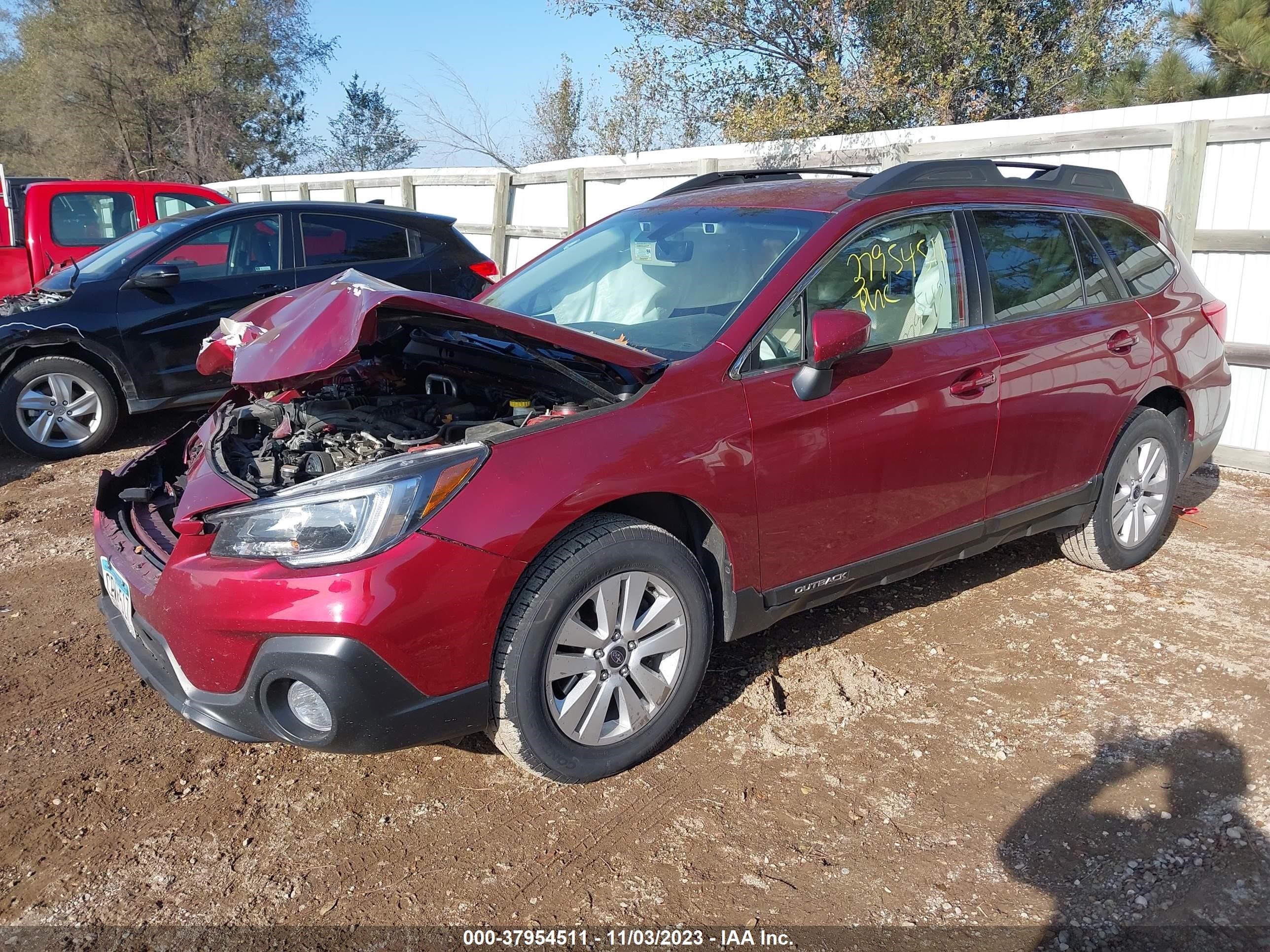 Photo 1 VIN: 4S4BSAFC2K3306253 - SUBARU OUTBACK 