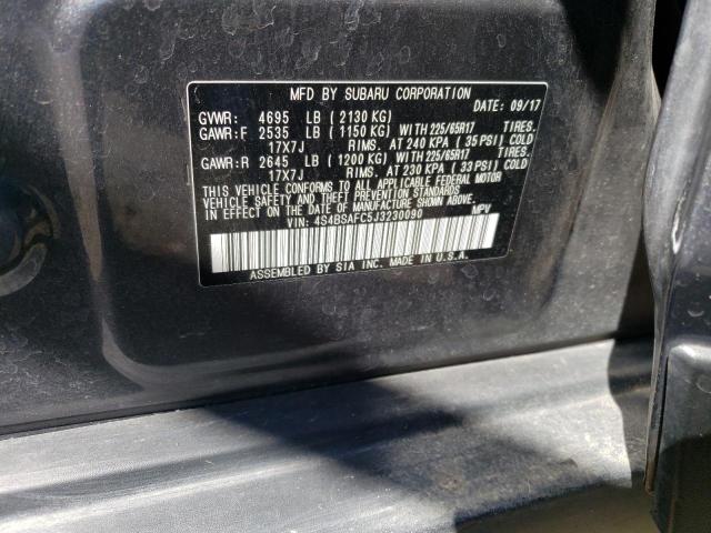 Photo 11 VIN: 4S4BSAFC5J3230090 - SUBARU OUTBACK 