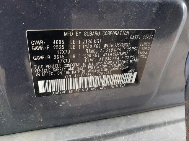 Photo 12 VIN: 4S4BSAFC6J3269965 - SUBARU OUTBACK 2. 