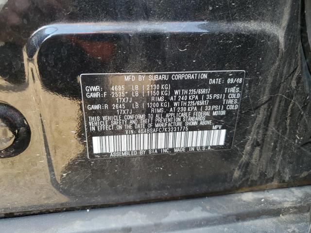 Photo 11 VIN: 4S4BSAFC7K3231775 - SUBARU OUTBACK 