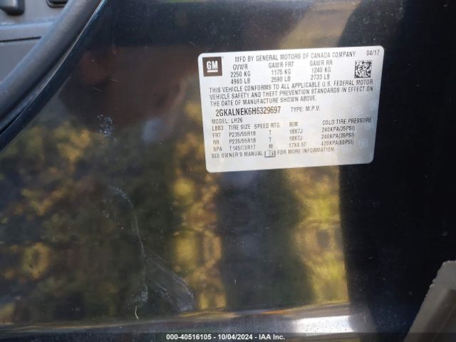 Photo 8 VIN: 4S4BSAHC2G3297901 - SUBARU OUTBACK 