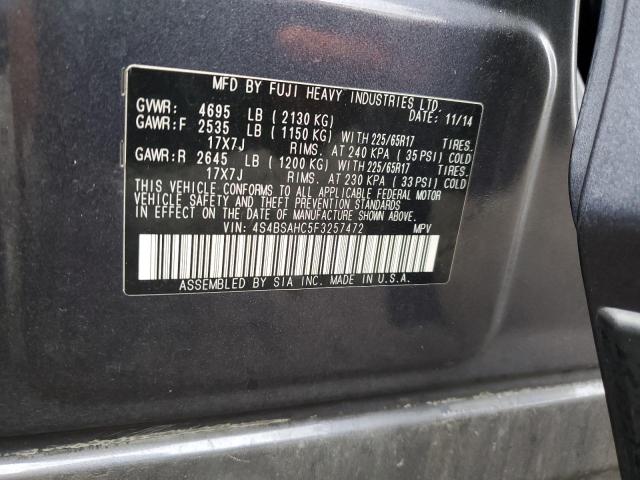 Photo 11 VIN: 4S4BSAHC5F3257472 - SUBARU OUTBACK 2. 