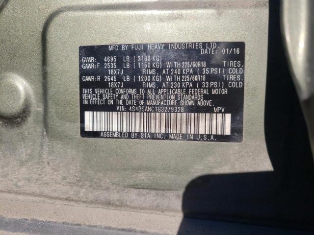 Photo 11 VIN: 4S4BSANC1G3279328 - SUBARU OUTBACK 