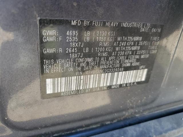 Photo 13 VIN: 4S4BSANC2G3329248 - SUBARU OUTBACK 2. 