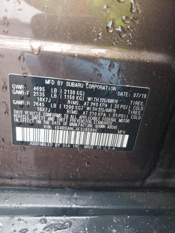 Photo 11 VIN: 4S4BSANC3K3395946 - SUBARU OUTBACK 2. 