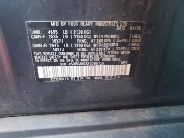 Photo 11 VIN: 4S4BSANC6F3286158 - SUBARU OUTBACK 