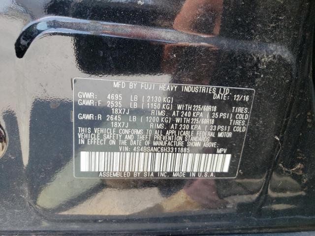 Photo 12 VIN: 4S4BSANC6H3311885 - SUBARU OUTBACK 2. 