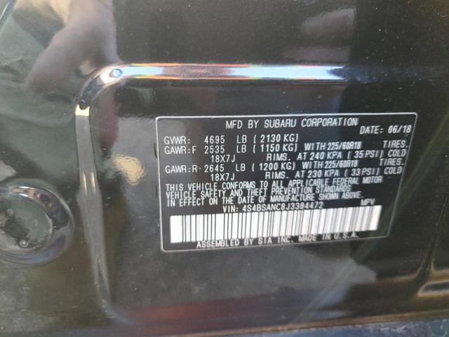 Photo 11 VIN: 4S4BSANC8J3384472 - SUBARU OUTBACK 