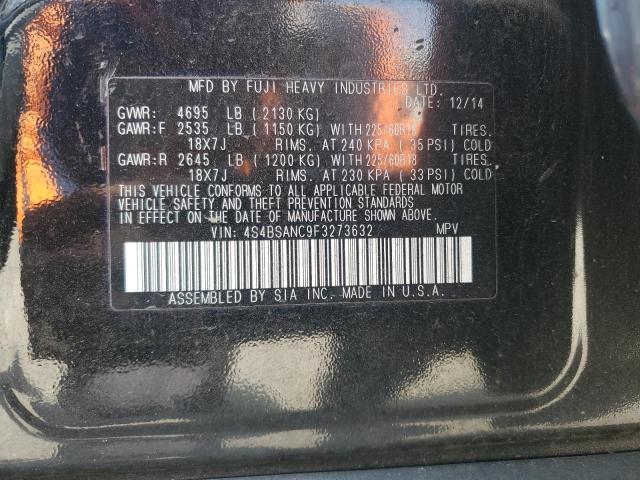 Photo 11 VIN: 4S4BSANC9F3273632 - SUBARU OUTBACK 