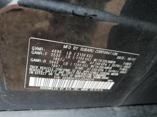 Photo 13 VIN: 4S4BSATC2J3244274 - SUBARU OUTBACK TO 