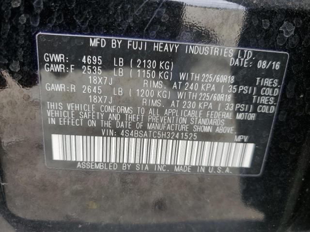 Photo 12 VIN: 4S4BSATC5H3241525 - SUBARU OUTBACK 