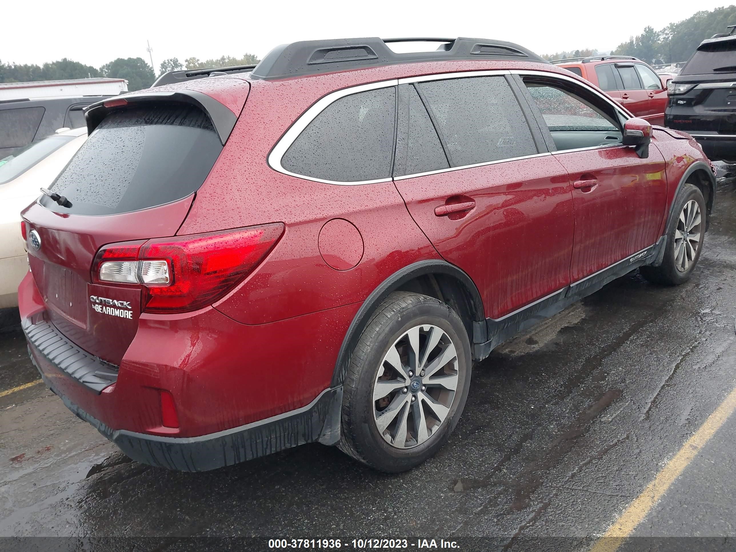 Photo 3 VIN: 4S4BSBLC1F3245526 - SUBARU OUTBACK 