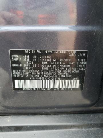 Photo 12 VIN: 4S4BSBNC8G3258188 - SUBARU OUTBACK 2. 