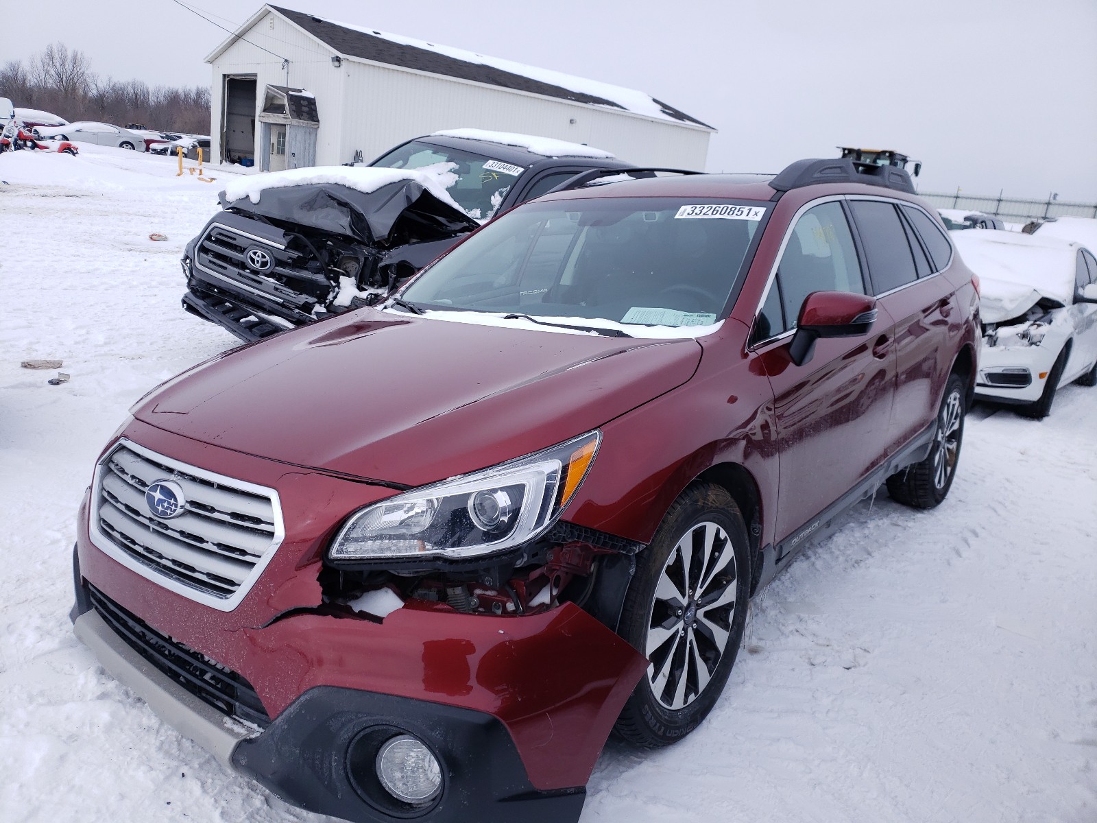 Photo 1 VIN: 4S4BSBNC9G3233896 - SUBARU OUTBACK 