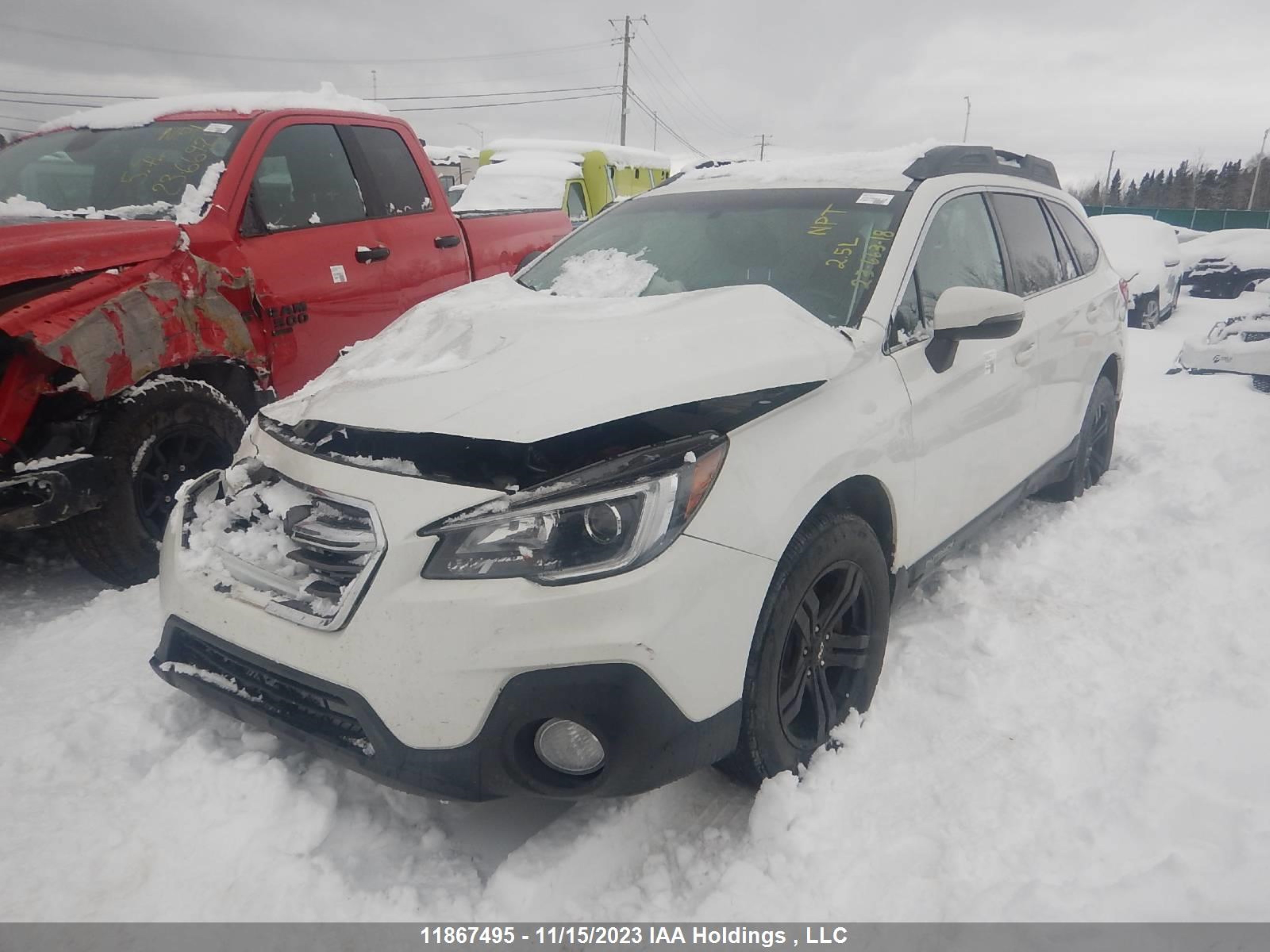 Photo 2 VIN: 4S4BSDDC4J3293931 - SUBARU OUTBACK 