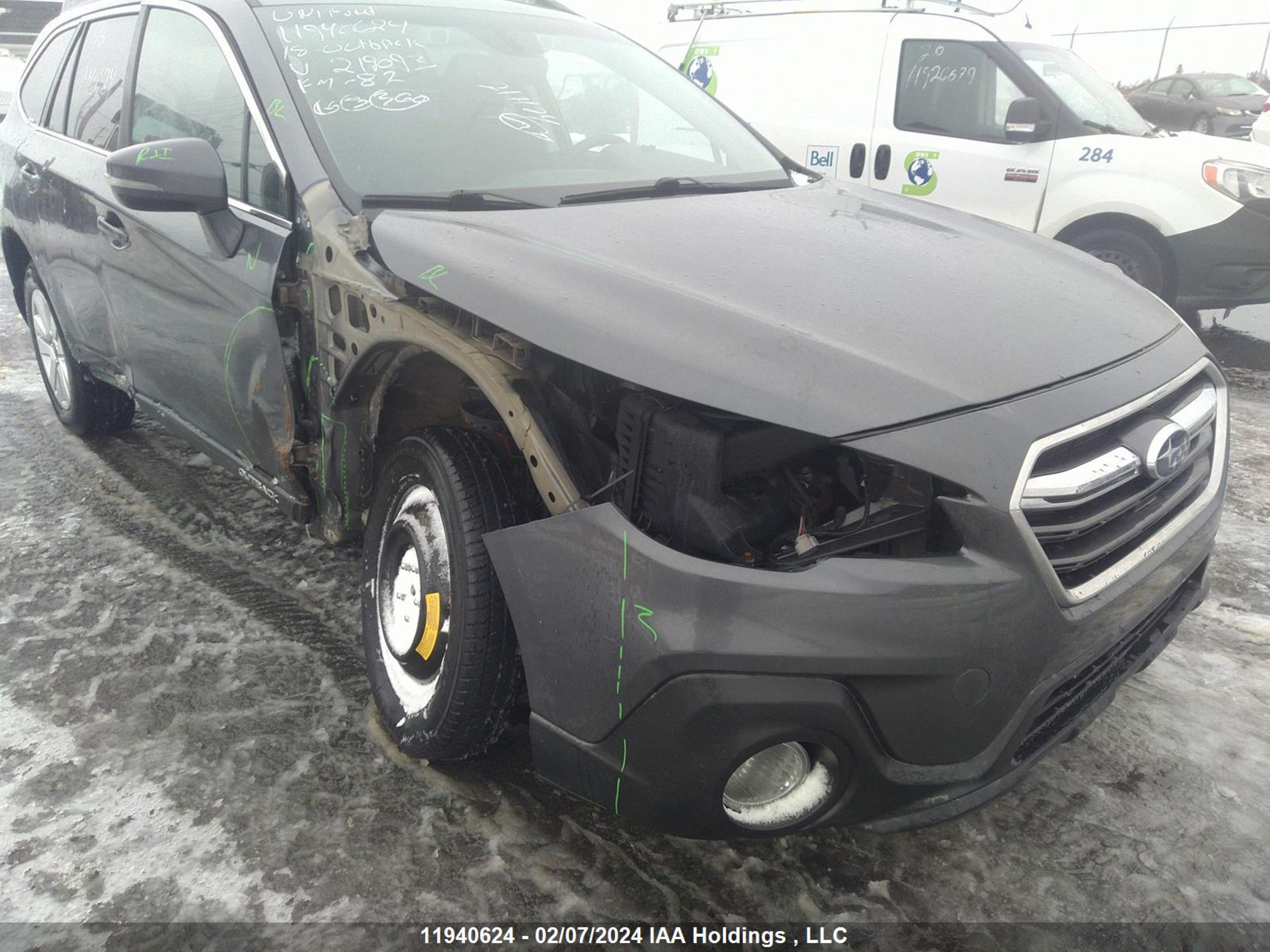 Photo 5 VIN: 4S4BSDGC0J3219093 - SUBARU OUTBACK 