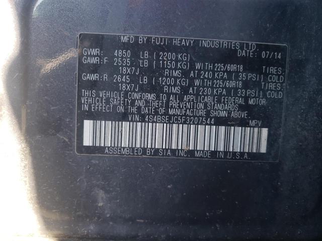 Photo 9 VIN: 4S4BSEJC5F3207544 - SUBARU OUTBACK 3. 