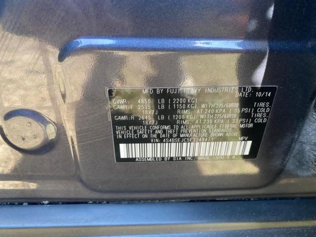 Photo 8 VIN: 4S4BSEJC5F3249471 - SUBARU OUTBACK 3. 